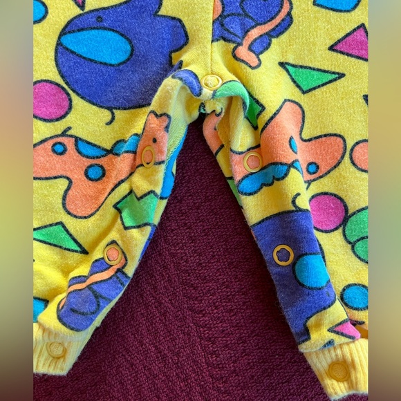 🐘🦁Vintage 90s Baby Onesie Set Sprockets Mervyns 6mo - Picture 8 of 11